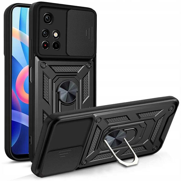 Spacecase Camring Poco M4 Pro 5G Black zdjęcie 4