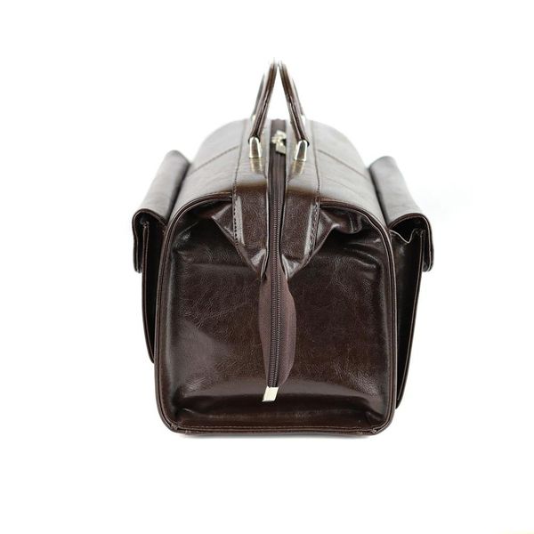 553 Torba lekarska duża-brąz KEMER zdjęcie 2