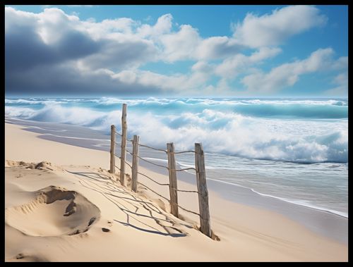 Plakat 80x60cm Szepty Oceanu na Arena.pl