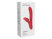 silicone vibrator 7 powerful modes - licking, thrusting and heating