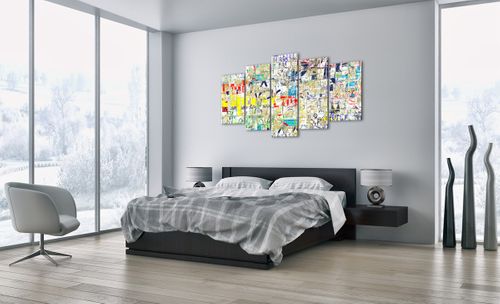Obraz Na Płótnie - Graffiti Rysunek - 160X85 Cm - Ea160X85-2907 na Arena.pl