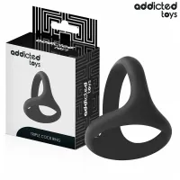 addicted toys potrojny elastyczny pierścień wspierający 58 mm
