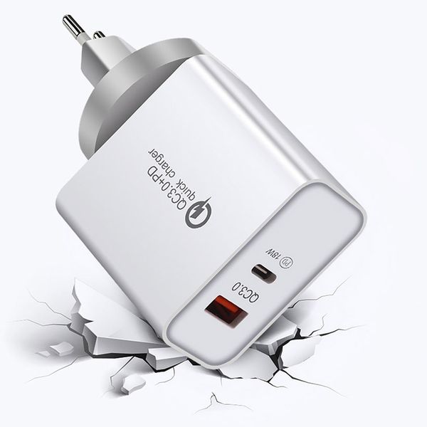 SZYBKA ŁADOWARKA TYP C Quick Charge 3.0 + USB A zdjęcie 13