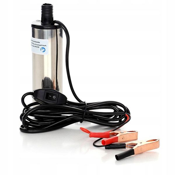 POMPA DO SPUSZCZANIA OLEJU PRZEPOMPOWYWANIA PALIWA NAFTY ROPY 12V 60W zdjęcie 1