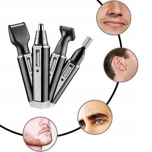 Trymer GOLARKA Kemei Maszynka do strzyżenia 4w1 do nosa brwi na Arena.pl