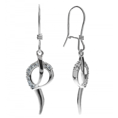 SREBRNY KOMPLET Z CYRKONIAMI SREBRO PRÓBY 925 na Arena.pl