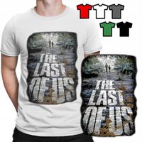KOSZULKA T-SHIRT MĘSKI WZORY DO WYBORU - THE LAST OF US GRY - XXXL 3XL