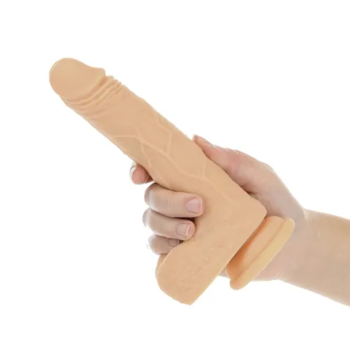 naked addiction rotating & thrusting dong 19cm pilot silikonowy na Arena.pl