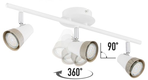 Spot 3xGU10 ROX 1303 na Arena.pl