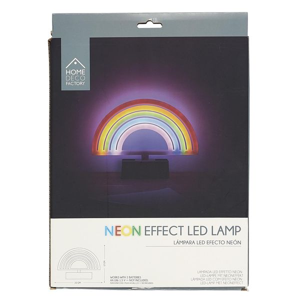 Lampa LED Rainbow z efektem neonu zdjęcie 5