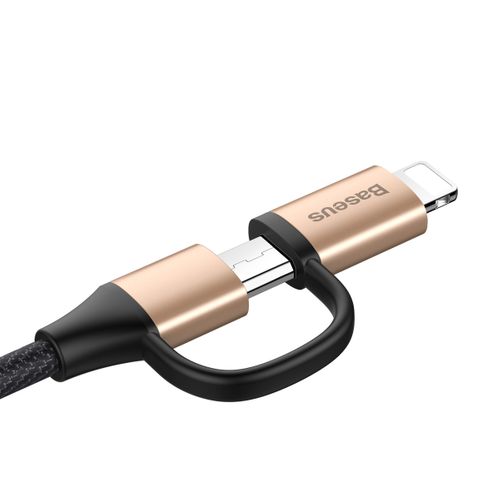 Kabel 2w1 micro USB +Lightning Iphone Baseus Yiven na Arena.pl