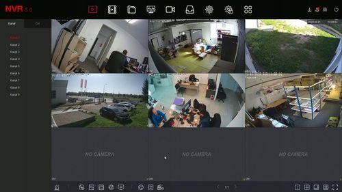 REJESTRATOR DO MONITORINGU SIECIOWY NVR IP 9 KANAŁOWY 4XPOE 8MPx 4K HDMI na Arena.pl
