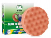 gąbka polerska boll profilowana na rzep - pomarańczowa (średnia)