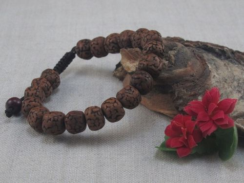 BRANSOLETA mala buddyjska RUDRAKSHA nasiona [B745] na Arena.pl