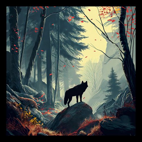 Plakat 20x20cm Leśne Echa na Arena.pl