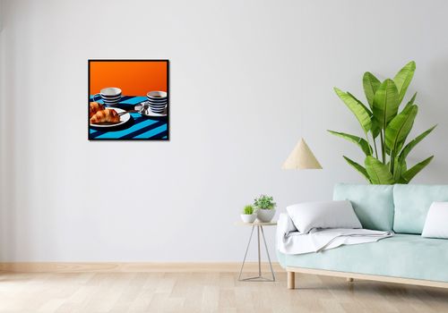 Plakat 60x60cm Croissanty na Arena.pl