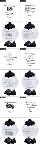 DUŻY ZNICZ Z GRAWEREM DEDYKACJA DLA kuzynki cioci na Arena.pl