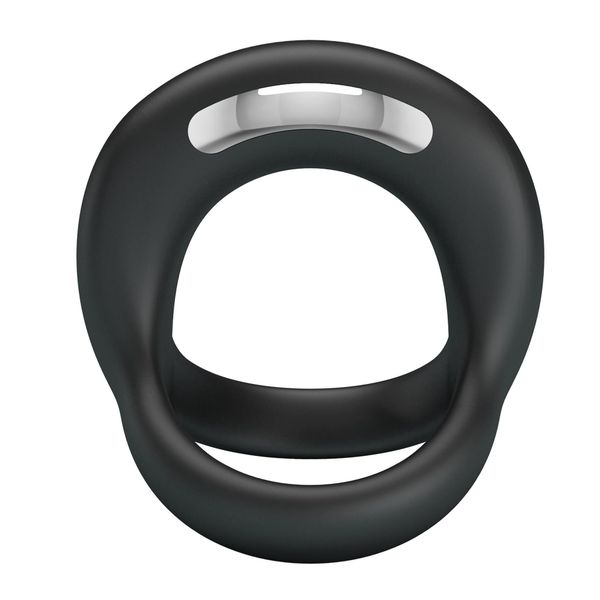 Pretty Love - Vibrant Penis Ring Elliott Black, 10 Vibration Functions zdjęcie 5