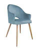 Krzesło Velvet noga dąb BL06