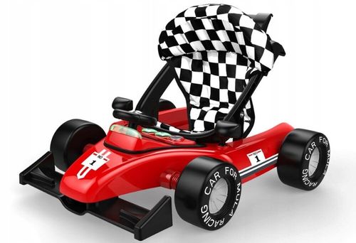 Chodzik SUN BABY Formuła 1 3w1 B01.024.0.1 Czerwony na Arena.pl