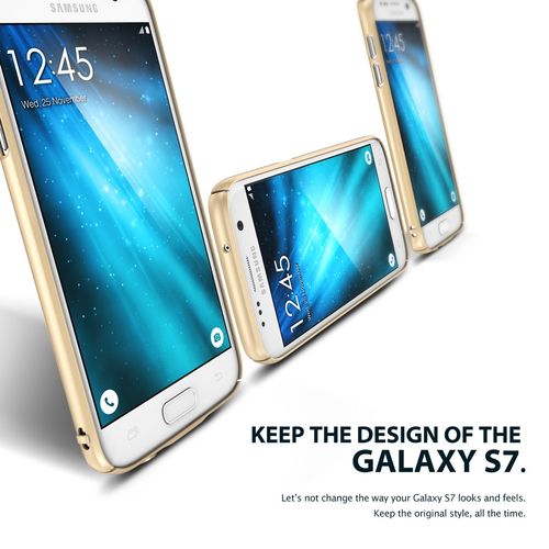 BIAŁE ETUI POKROWIEC RINGKE SLIM DO GALAXY S7 na Arena.pl