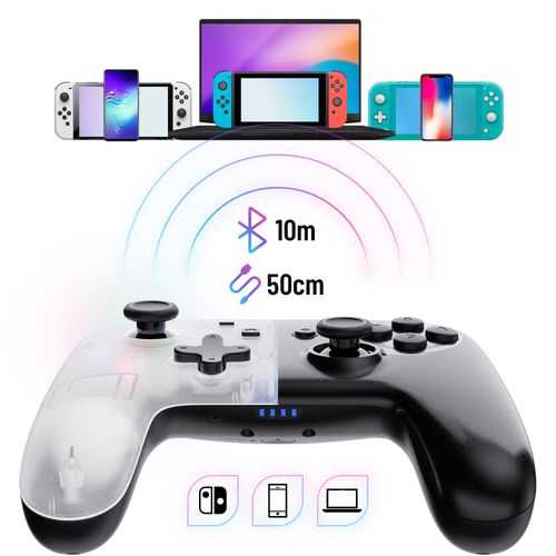 Pad bezprzewodowy OniPad White Star ONIVERSE Nintendo Switch,PC,Android,iOS na Arena.pl