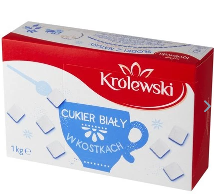 CUKIER KRÓLEWSKI 1KG KOSTKA zdjęcie 1