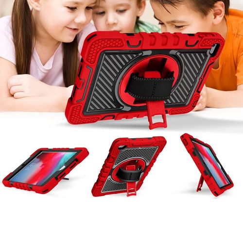 Etui do iPad Mini 5/4 7.9” z Podstawką i Paskiem na Ramię Czerwone na Arena.pl