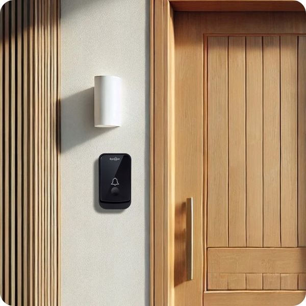 DZWONEK BEZPRZEWODOWY DO DRZWI DO FURTKI NA BATERIE WODOODPORNY 2 PRZYCISKI zdjęcie 8