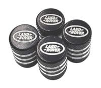 LAND ROVER nakrętki na wentyle ALUMINIOWE kapturki wentylki 4szt.