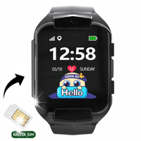 SMARTWATCH DZIECIĘCY PACIFIC 32-1 KIDS - black