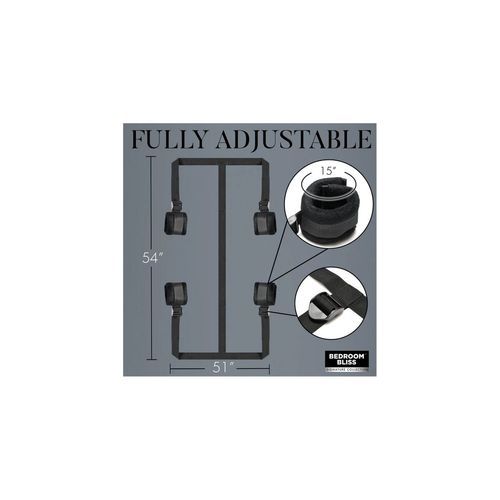 penis z uprzążą XR Czarny Łóżko na Arena.pl