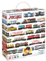 CzuCzu Puzzle dwustronne Pociągi