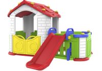 ND24_5515 Zestaw ogrodowy Domek Zjeżdżalnia CHD-804