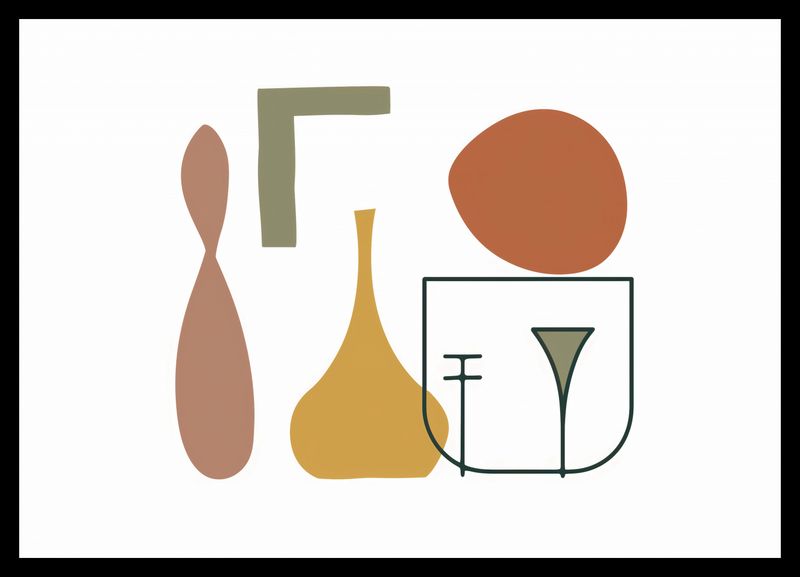 Plakat 42x29,7cm Naczynia zdjęcie 2