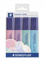 Zakreślacz Textsurfer classic Pastel, 4 kol.3552