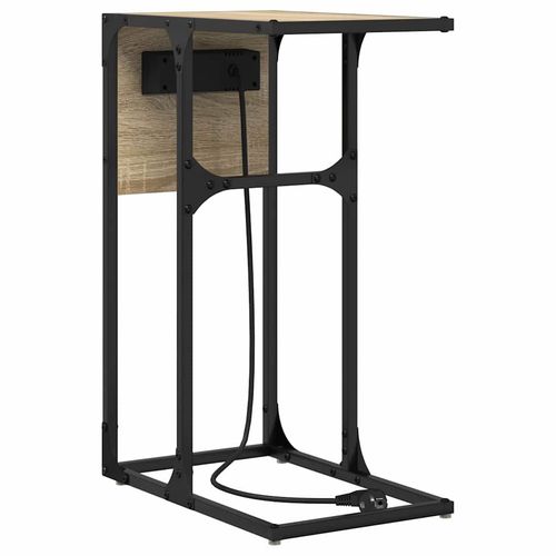 Stolik nocny dąb sonoma 41.5 x 26 x 60.5 cm na Arena.pl