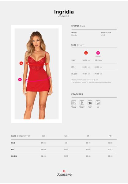 Ingridia Koszulka I Stringi Xl/2Xl zdjęcie 7