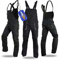 MOCNE Ogrodniczki Spodnie robocze Męskie BASIC ECO WZMACNIANE ochronne