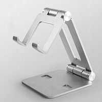 Stojak na Telefon Komórkowy Regulowany Aluminiowy