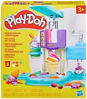 CIASTOLINA Play-Doh Lodziarnia Tęczowe ZAKRĘCONE LODY Zestaw Hasbro G0028