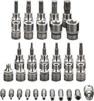 NEO TOOLS ZESTAW BITÓW I NASADEK TORX 3/8 34 ELEMENTÓW WALIZKA NEO 08-711