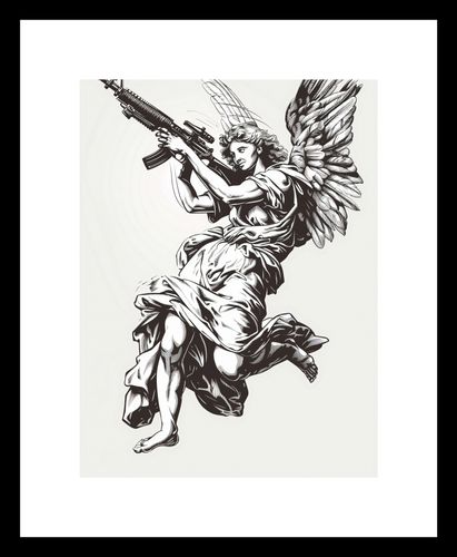 Plakat 15x20cm Anioł Wojny na Arena.pl