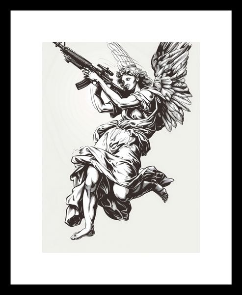 Plakat 15x20cm Anioł Wojny zdjęcie 3