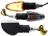 KIERUNKOWSKAZY UNIWERSALNE PRZEŹROCZYSTE ŻARÓWKA 12V 23W - PARA HOMOLOGACJA