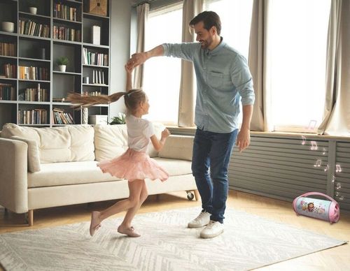 Głośnik mobilny LEXIBOOK Koci Domek Gabi BTP585GDHZ Różowy na Arena.pl