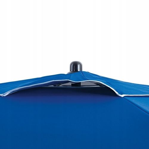 PARASOL PLAŻOWY Ogrodowy z POKROWCEM Niebieski DUŻY Tadar Deluxe XL 240 cm na Arena.pl