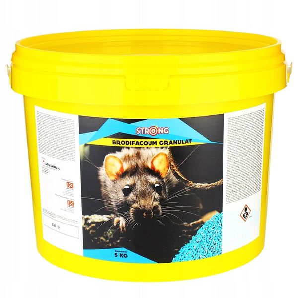 TRUTKA NA SZCZURY I MYSZY STRONG 5KG GRANULAT zdjęcie 2