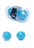 kulki gejszy dyskretne duo balls niebieskie easylove 21 cm