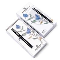 długopis w pudełku ptn 222-gb-8600 black-silver